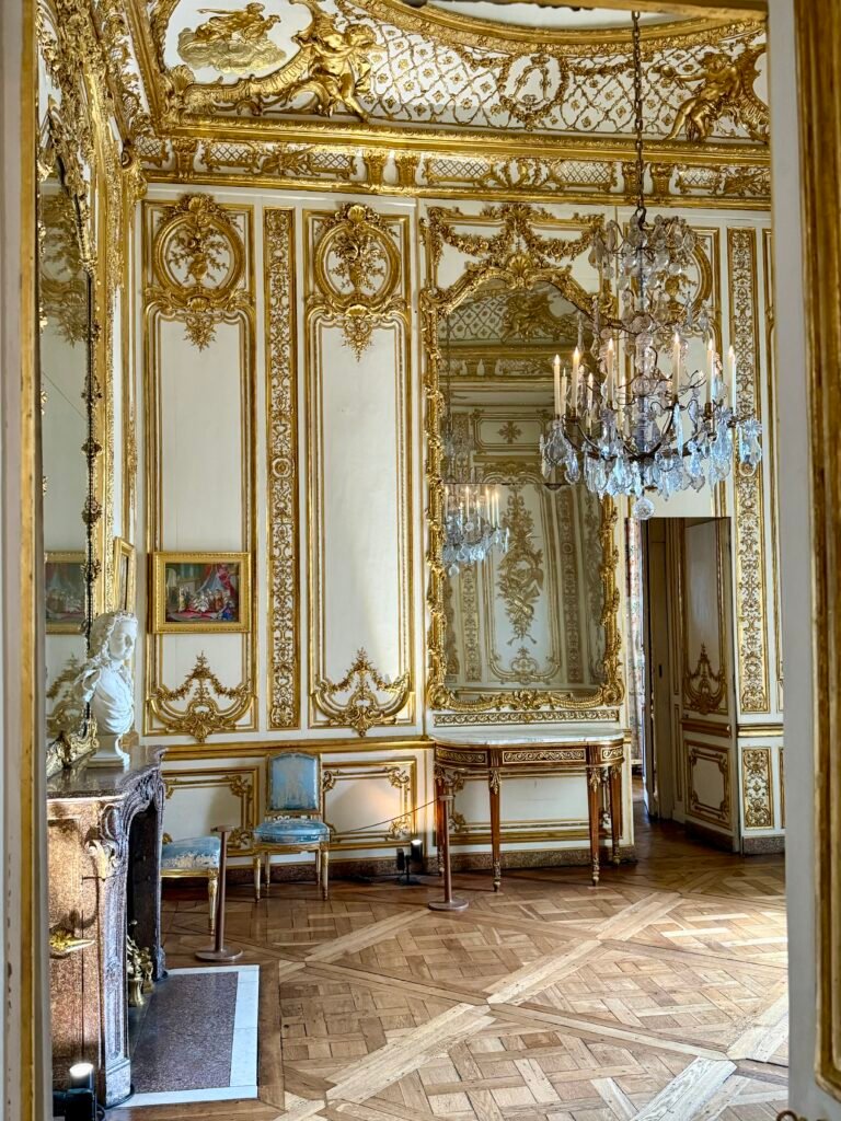 Scorcio degli Appartamenti privati del re a Versailles